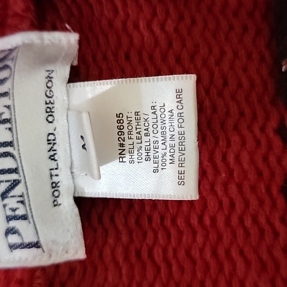 Pendleton Classic Vintage Sweater & Suede - Picture 6 of 10